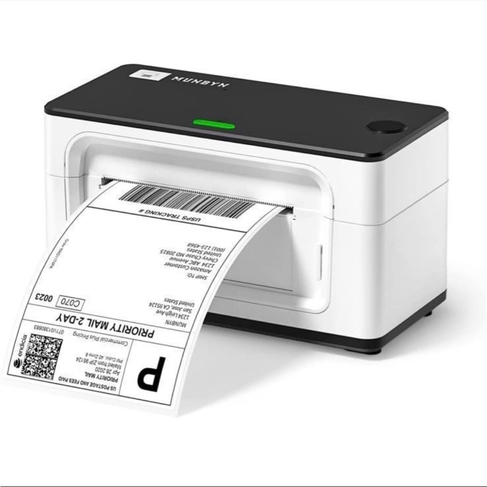 Black and White Label Printer